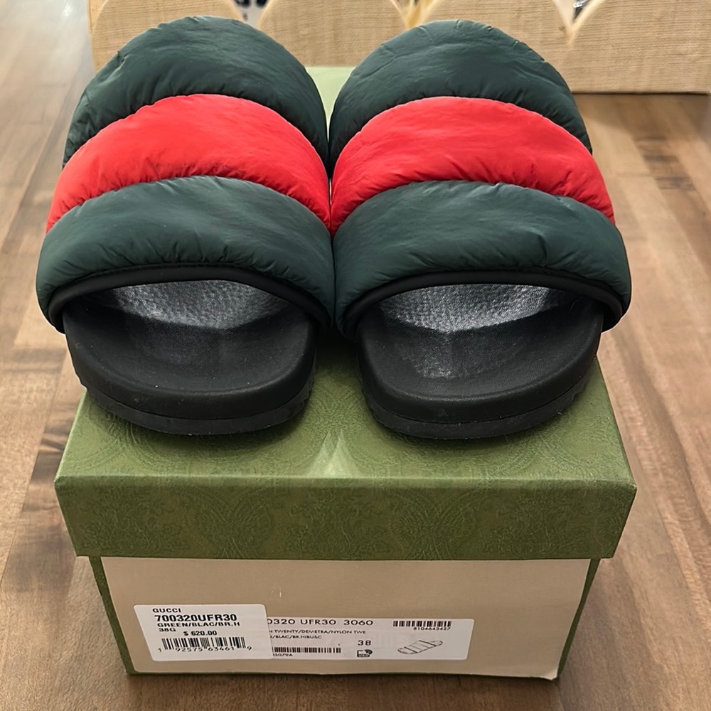 ❤️ Gucci Sideline Puffer Slide Sandal ❤️